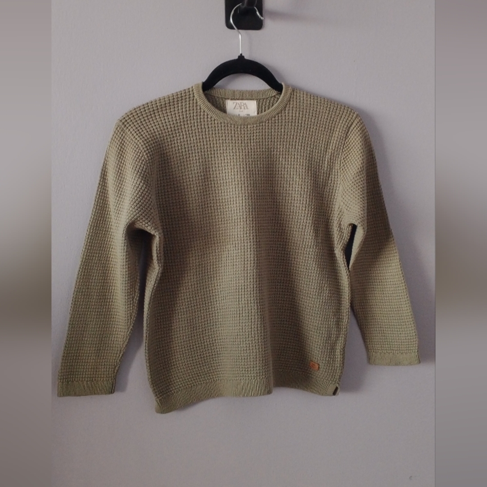 Zara Boys Beige Sweater